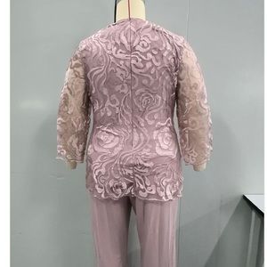 Paint suit mauve colour size 2xl